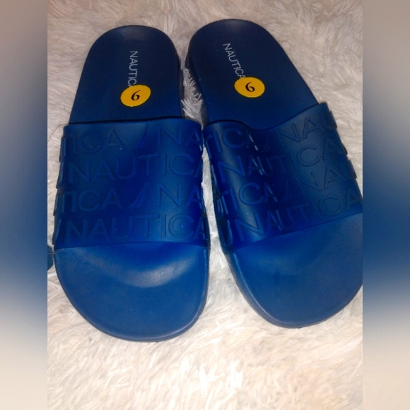 New Men's NAUTICA Slides Sandals 9 - Picture 1 of 2